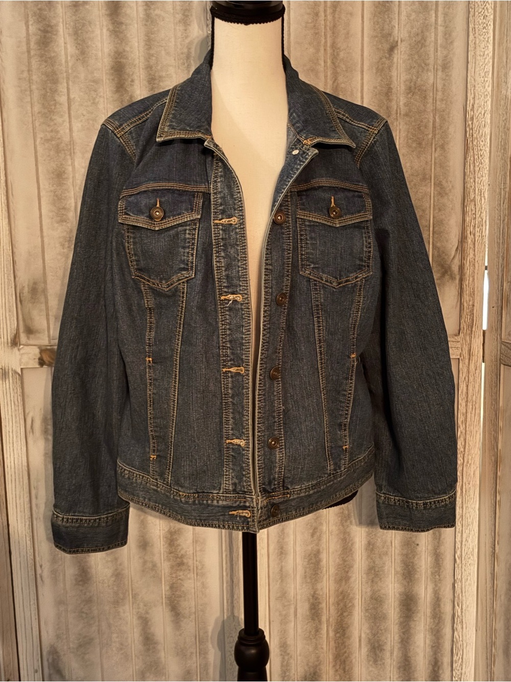 Christopher & Banks Blue Denim Jacket